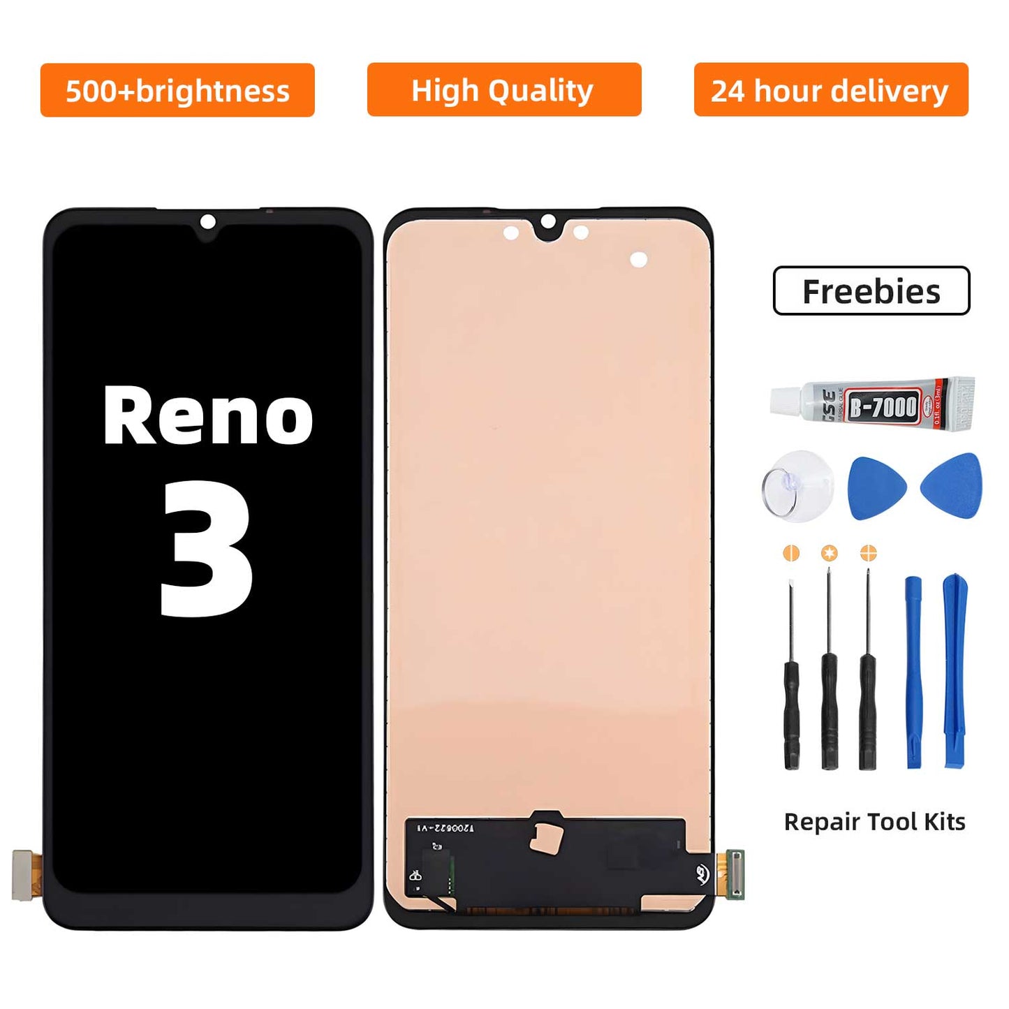 TODAY'S SPECIAL OFFER 38% OFF??Display For OPPO Reno3 With Touch Screen Digitizer Assembly Replacement
