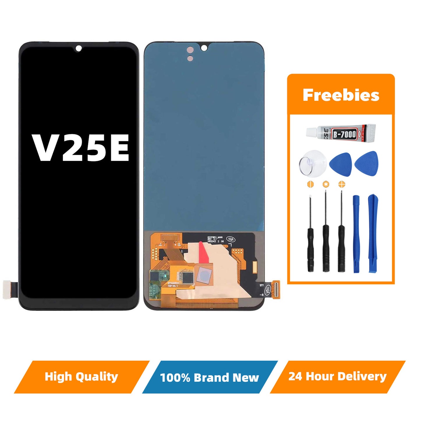 Orignal For vivo V25E 4G 5G LCD Digital Touch Screen Display Assembly for Replacement Accessory Installation