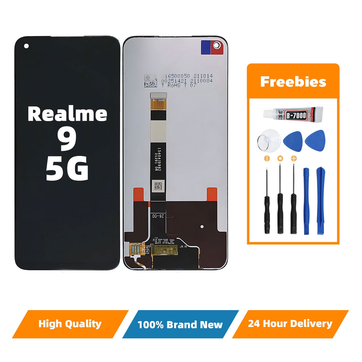 Orignal For OPPO RELME 9 5G LCD Digital Touch Screen Display Assembly for Replacement Accessory Installation