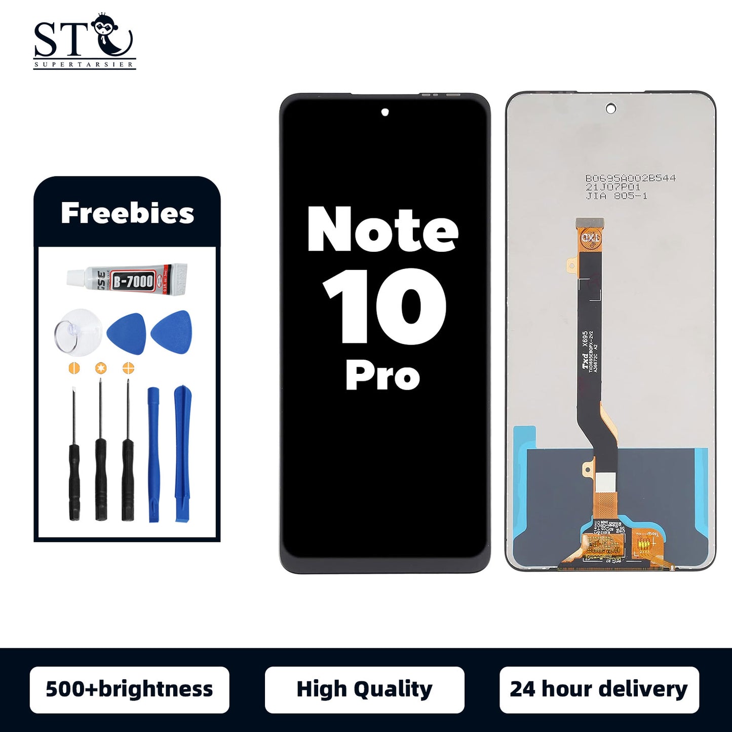 Orignal For INFINIX Note 10 Pro LCD Digital Touch Screen Display Assembly for Replacement Accessory Installation