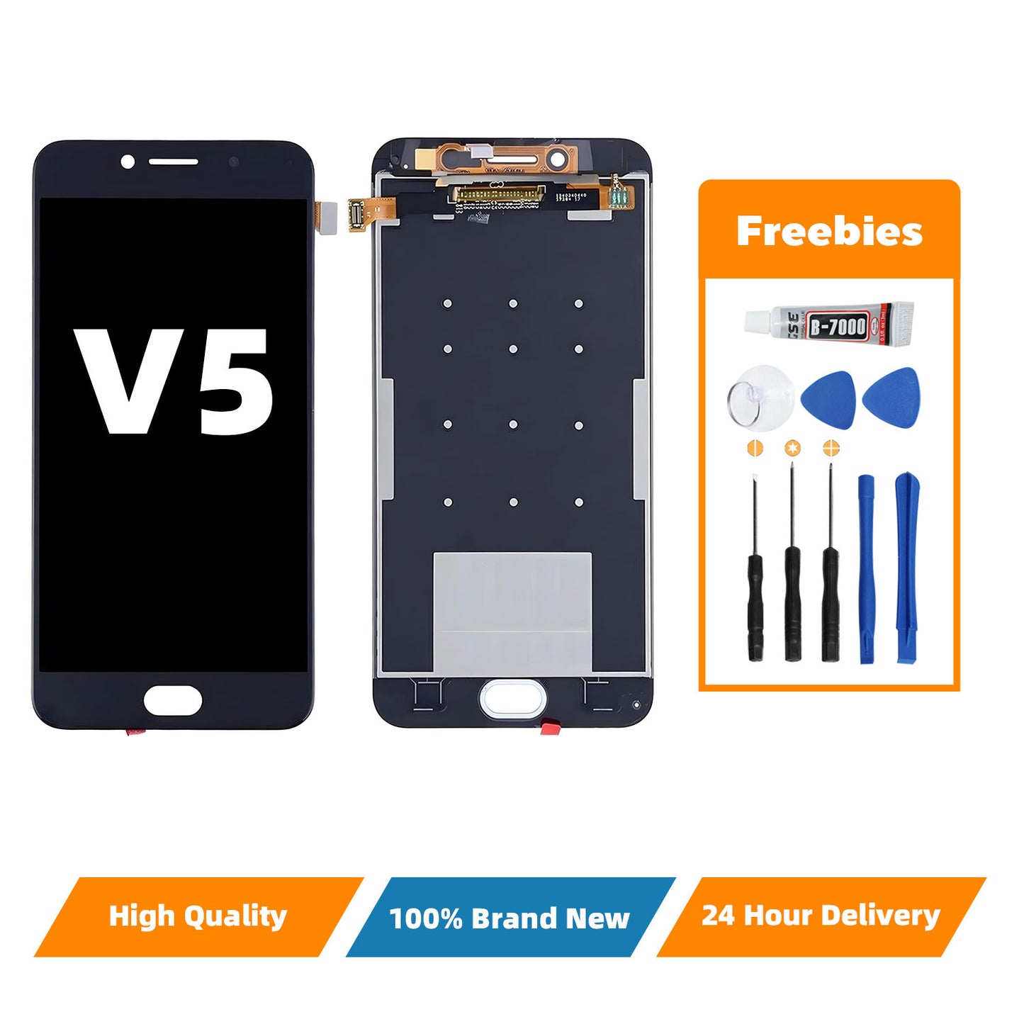 Orignal For VIVO V5  LCD Digital Touch Screen Display Assembly for Replacement Accessory Installation