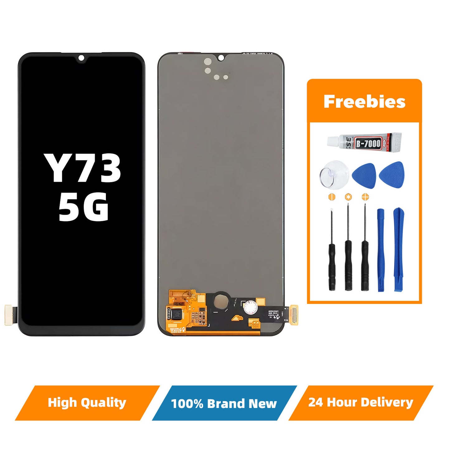 Orignal For VIVO Y73 5G  LCD Digital Touch Screen Display Assembly for Replacement Accessory Installation