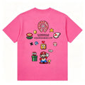 【2026 New Arrival】Korean Fashion Oversize T-Shirt | Mario Game Style Streetwear | Comfortable Heavy Fabric | Plus Size S-2XL