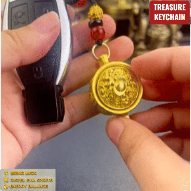 [Master-Certified] Feng Shui Wealth Keychain — Attract Luck, Prosperity & Protection