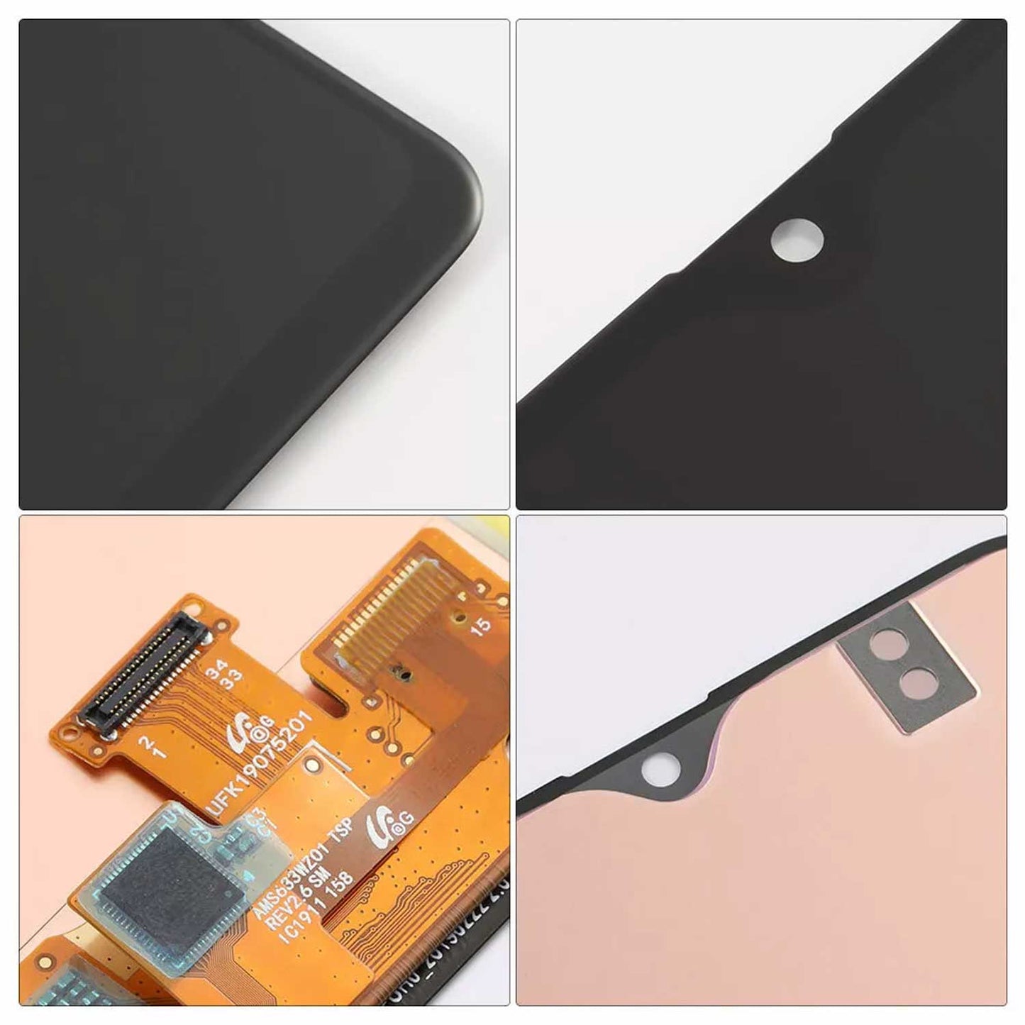 ?Original For Samsung A20 LCD Screen Replacement Tool Set - Digital Touch Display Assembly Kit with Installation Accessories