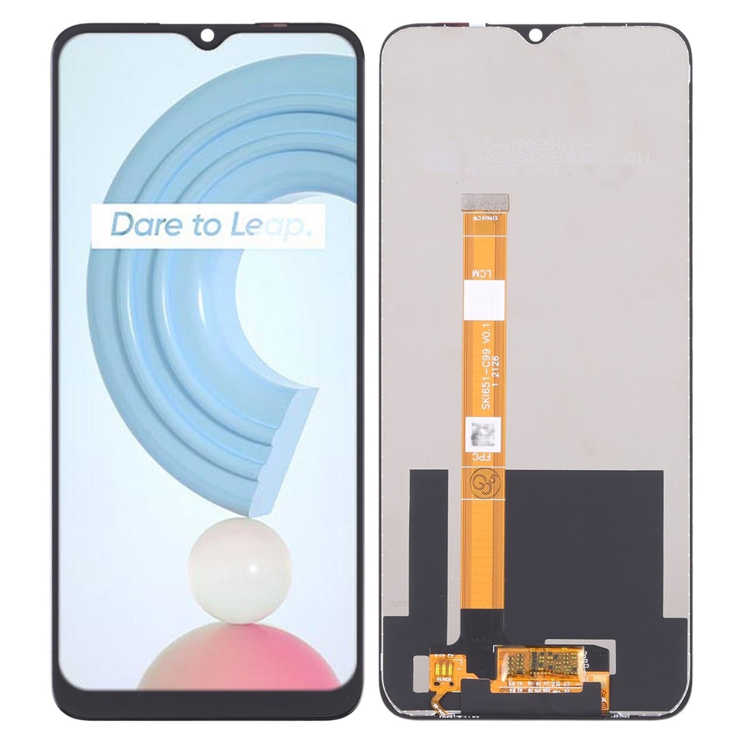 For Oppo Realme C21Y C25Y Lcd Touch Screen Digitizer Assembly Replacement Cellphone Lcd
