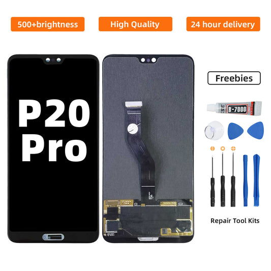 Orignal For HUAWEI P20 PRO  LCD Digital Touch Screen Display Assembly for Replacement Accessory Installation