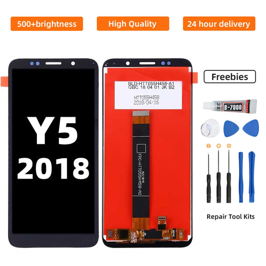 Orignal For HUAWEI Y5 2018  LCD Digital Touch Screen Display Assembly for Replacement Accessory Installation