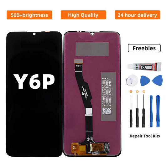 Orignal For HUAWEI Y6P 2020 LCD Digital Touch Screen Display Assembly for Replacement Accessory Installation
