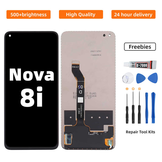 Orignal For HUAWEI Nova 8i  LCD Digital Touch Screen Display Assembly for Replacement Accessory Installation