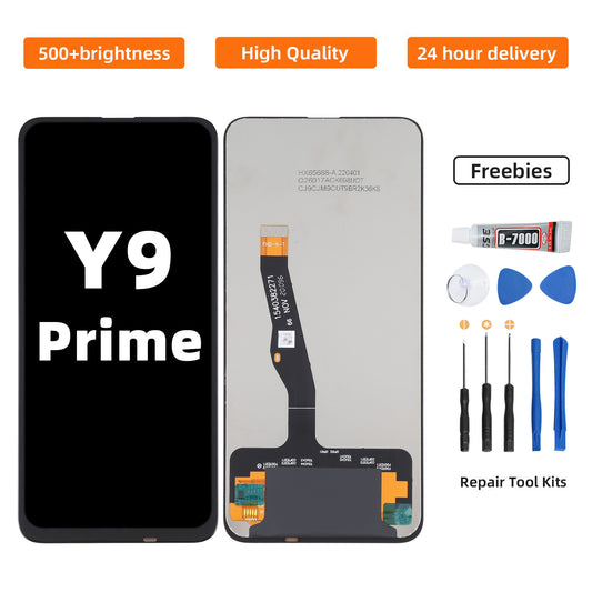 Orignal For HUAWEI Y9 Prime  LCD Digital Touch Screen Display Assembly for Replacement Accessory Installation