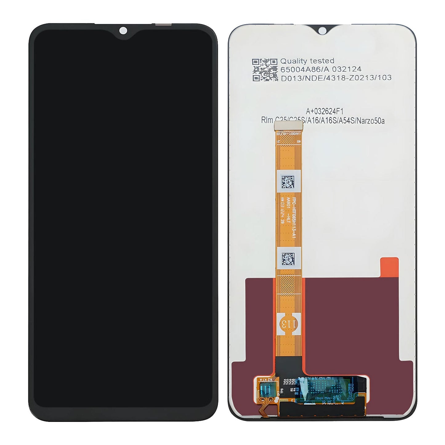 FREE TOOLS and AAA LCD for OPPO A16/C25 LCD DISPLAY TOUCH SCREEN ASSEMBLY FOR REPLACEMENT