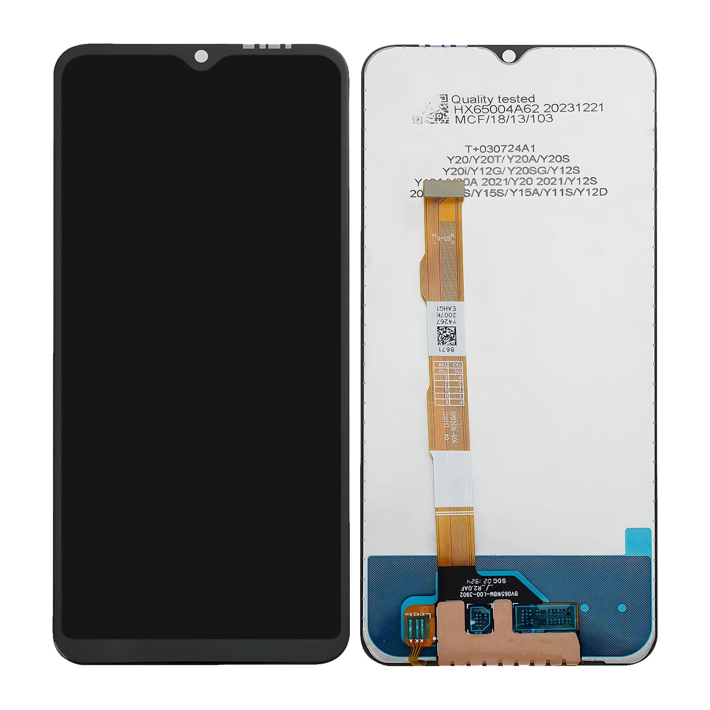 Orignal For VIVO Y20  LCD Digital Touch Screen Display Assembly for Replacement Accessory Installation