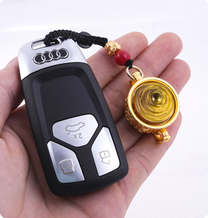 [Master-Certified] Feng Shui Wealth Keychain — Attract Luck, Prosperity & Protection