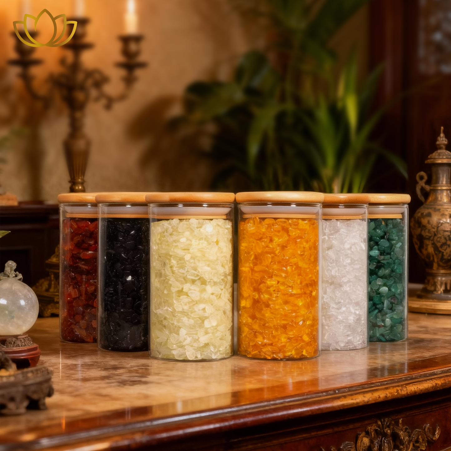 Natural Polished Stone Tumbled Stones About 150pcs Mixed Crystal Gemstones Decorative Rocks Pebbles Handpicked for Healing Chakra Vase Filler Succulents Bedding Reiki