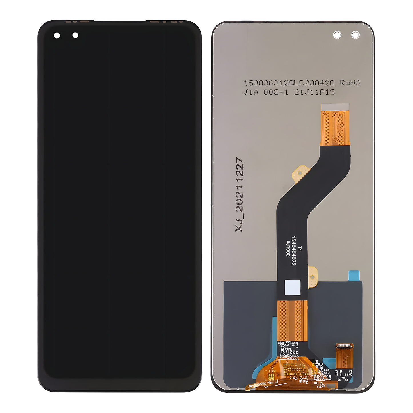 Orignal For INFINIX TEC-SPARK 8C LCD Digital Touch Screen Display Assembly for Replacement Accessory Installation