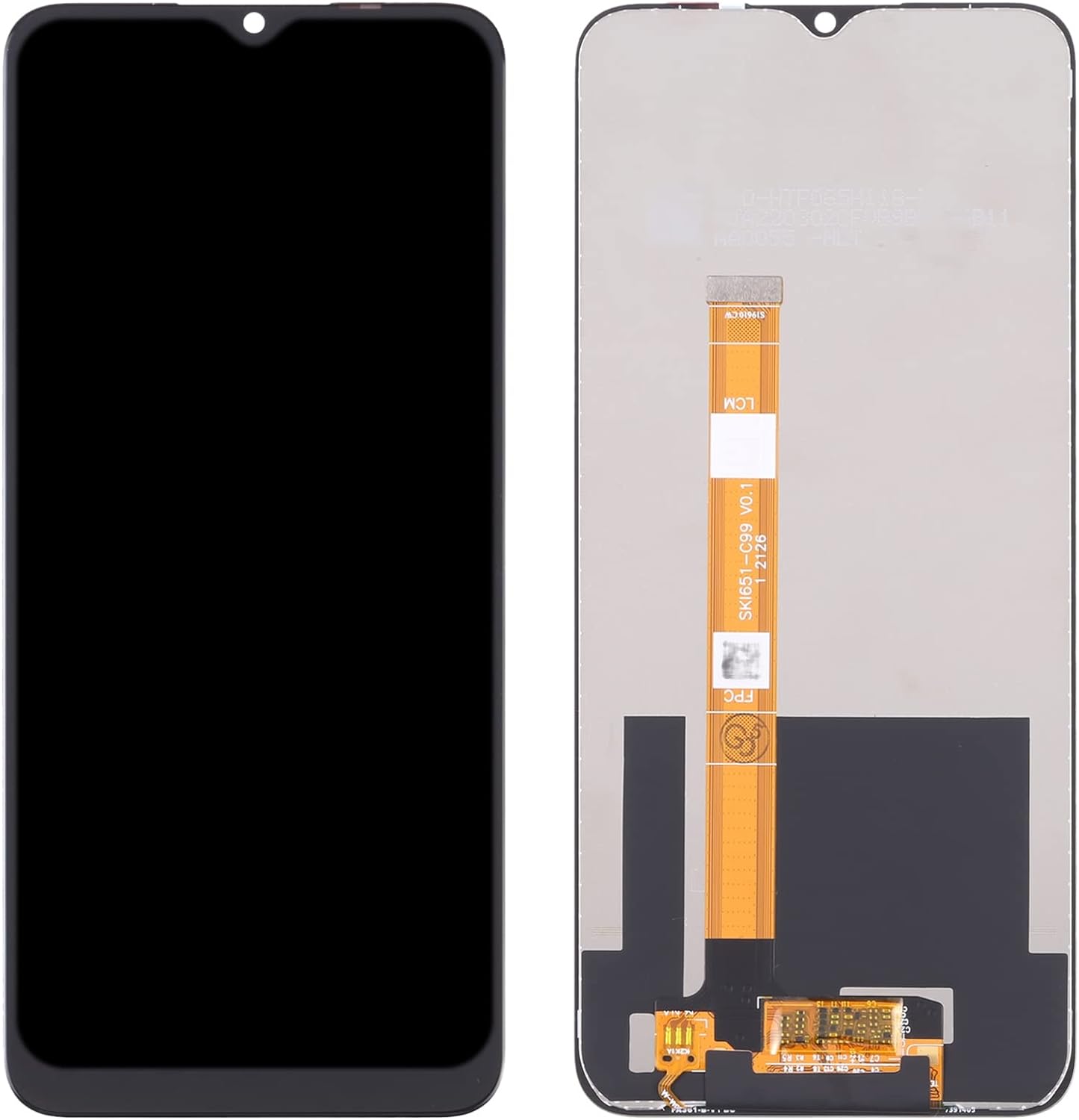 For Oppo Realme C21Y C25Y Lcd Touch Screen Digitizer Assembly Replacement Cellphone Lcd