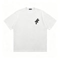 Summer Heavyweight Boxy T shirt | Sparkling Rhinestone Gothic Design | Liquid Water Soft Cotton | High grade Trendy Brand Short Sleeve for Men