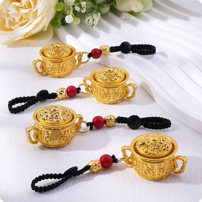 [Master-Certified] Feng Shui Wealth Keychain — Attract Luck, Prosperity & Protection