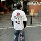 【2026 New Arrival】Korean Fashion Oversize T-Shirt | Mario Game Style Streetwear | Comfortable Heavy Fabric | Plus Size S-2XL