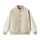 Unisex Premium Varsity Jacket | Heavyweight Woolen & Leather Contrast | Gothic Embroidery Bomber | SG Seller [Ready Stock]