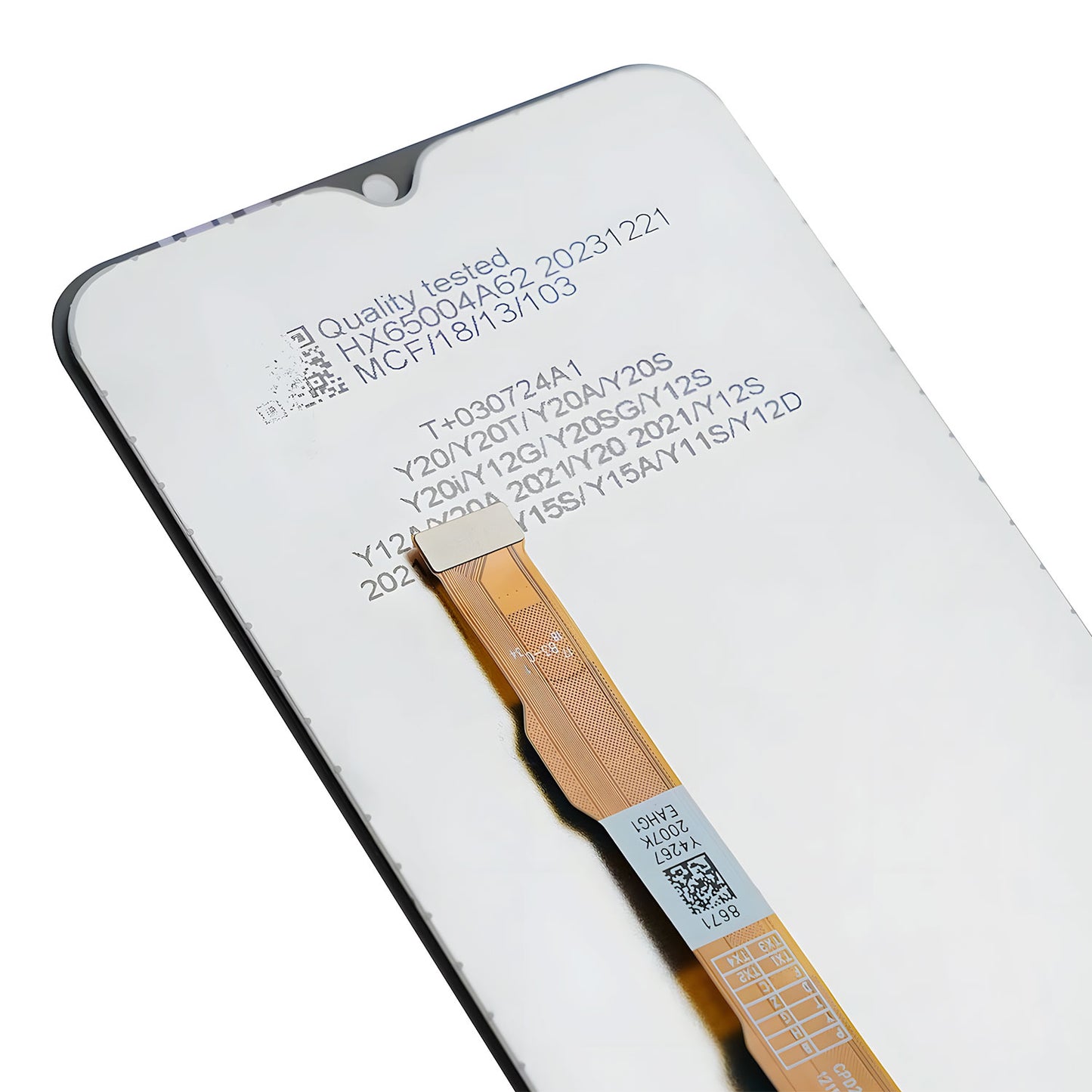 Orignal For VIVO Y20  LCD Digital Touch Screen Display Assembly for Replacement Accessory Installation