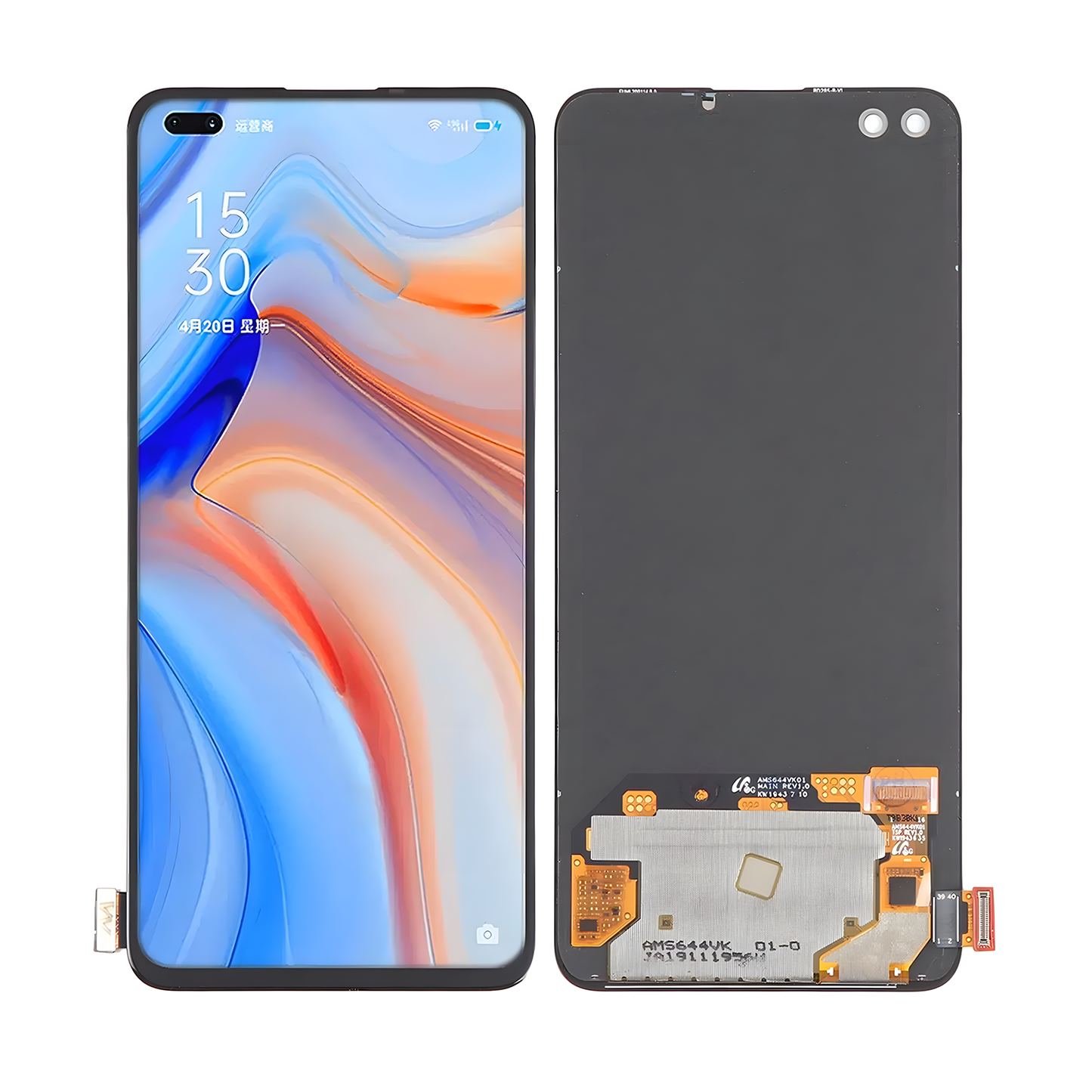 OPPO Phone Original Brand New Lcd For OPPOReno4 Reon4Z(5G) Phone LCD Touch Screen Repalcement