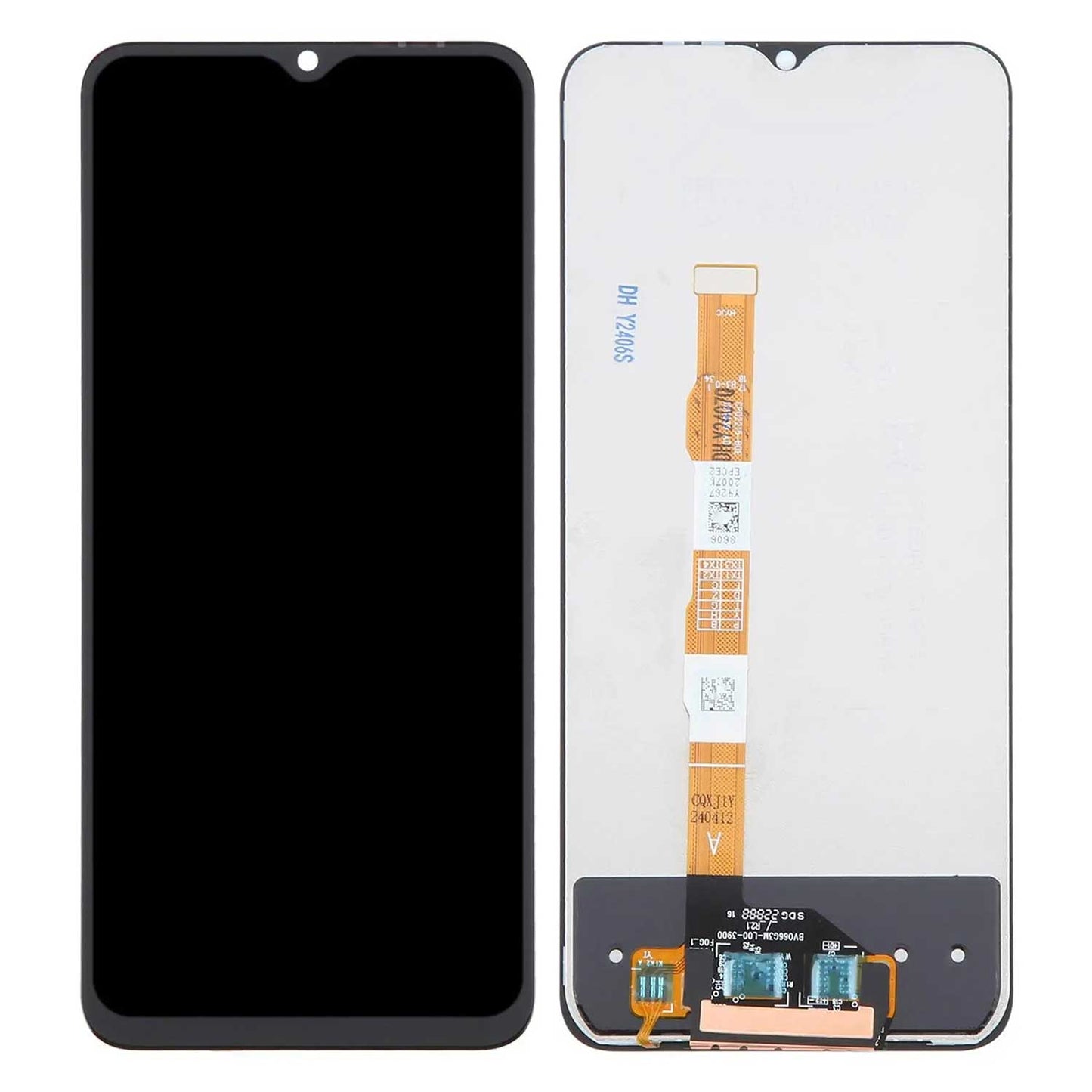 For VIVO Y22/Y22S LCD Digital Touch Screen Display Frame Assembly for Replacement