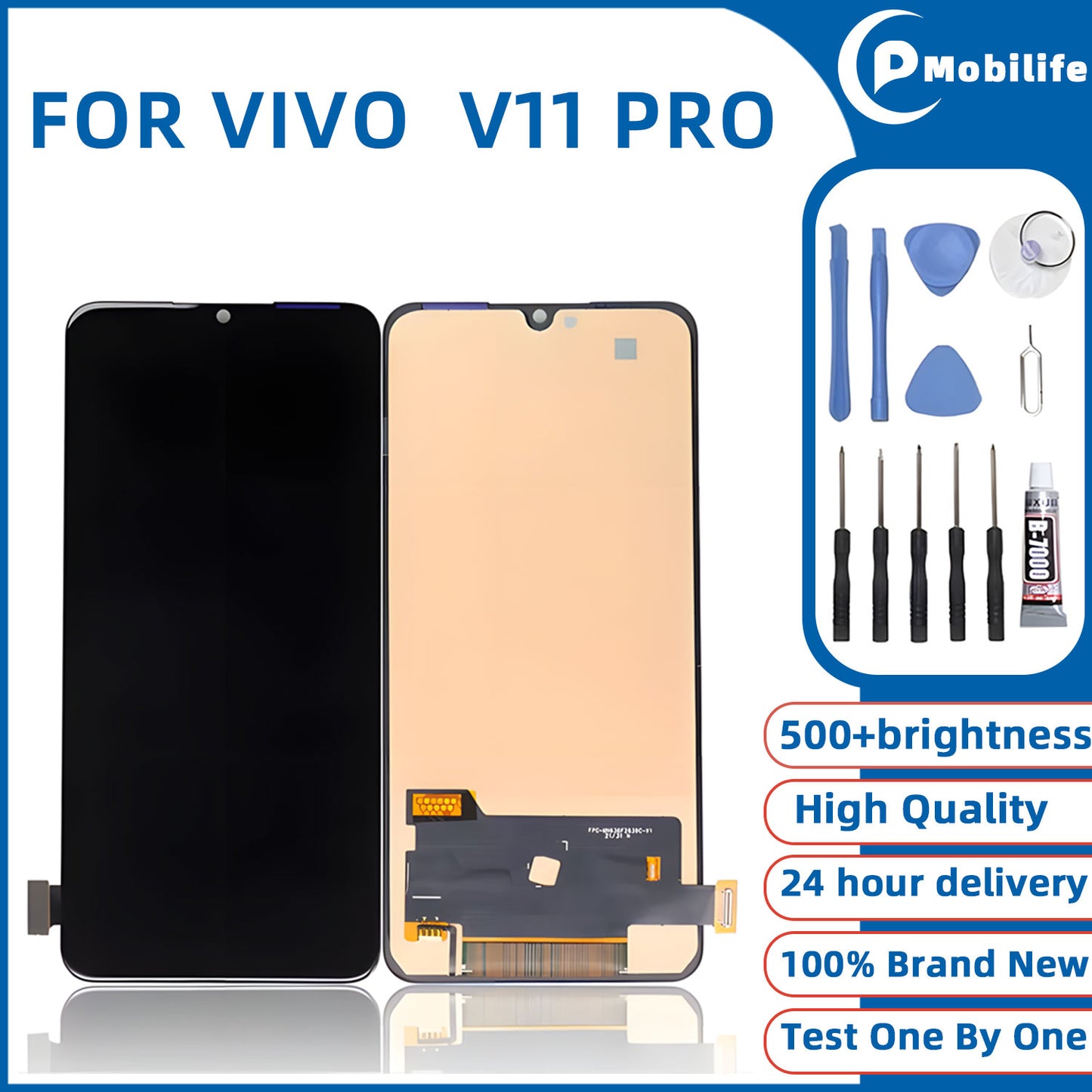 Orignal For VIVO V11 PRO LCD Digital Touch Screen Display Assembly for Replacement Accessory Installation
