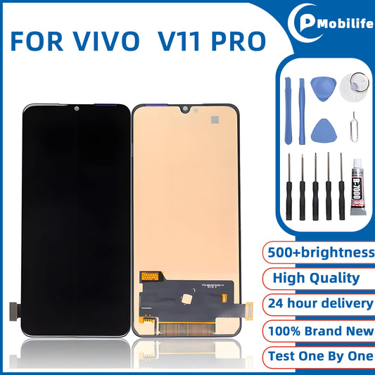 Orignal For VIVO V11 PRO LCD Digital Touch Screen Display Assembly for Replacement Accessory Installation