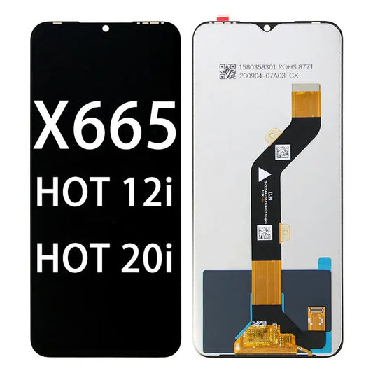 Orignal For INFINIX HOT 12I LCD Digital Touch Screen Display Assembly for Replacement Accessory Installation