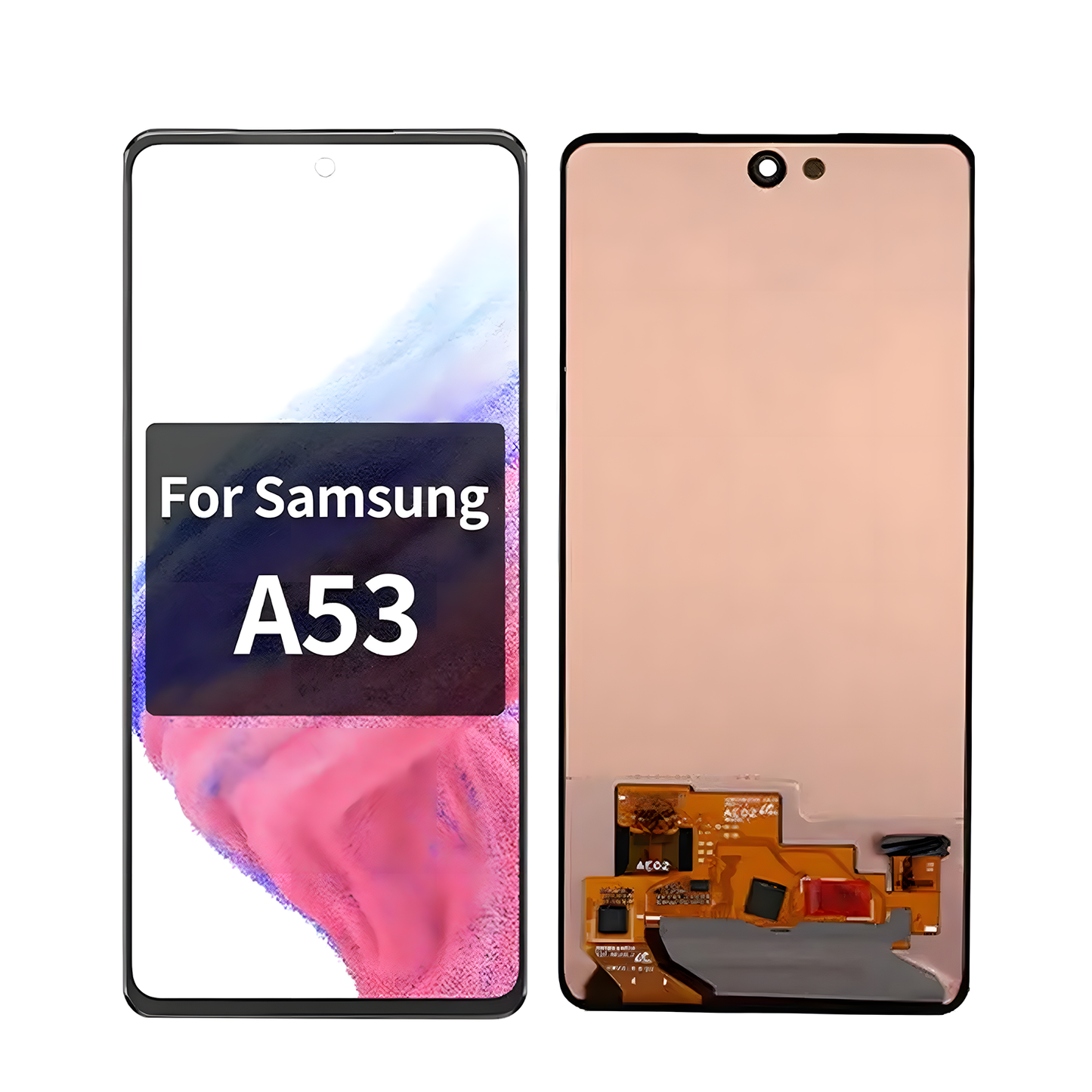 ?Original For Samsung A53 with frame LCD Screen Replacement Tool Set - Digital Touch Display Assembly Kit with Installation Accessories