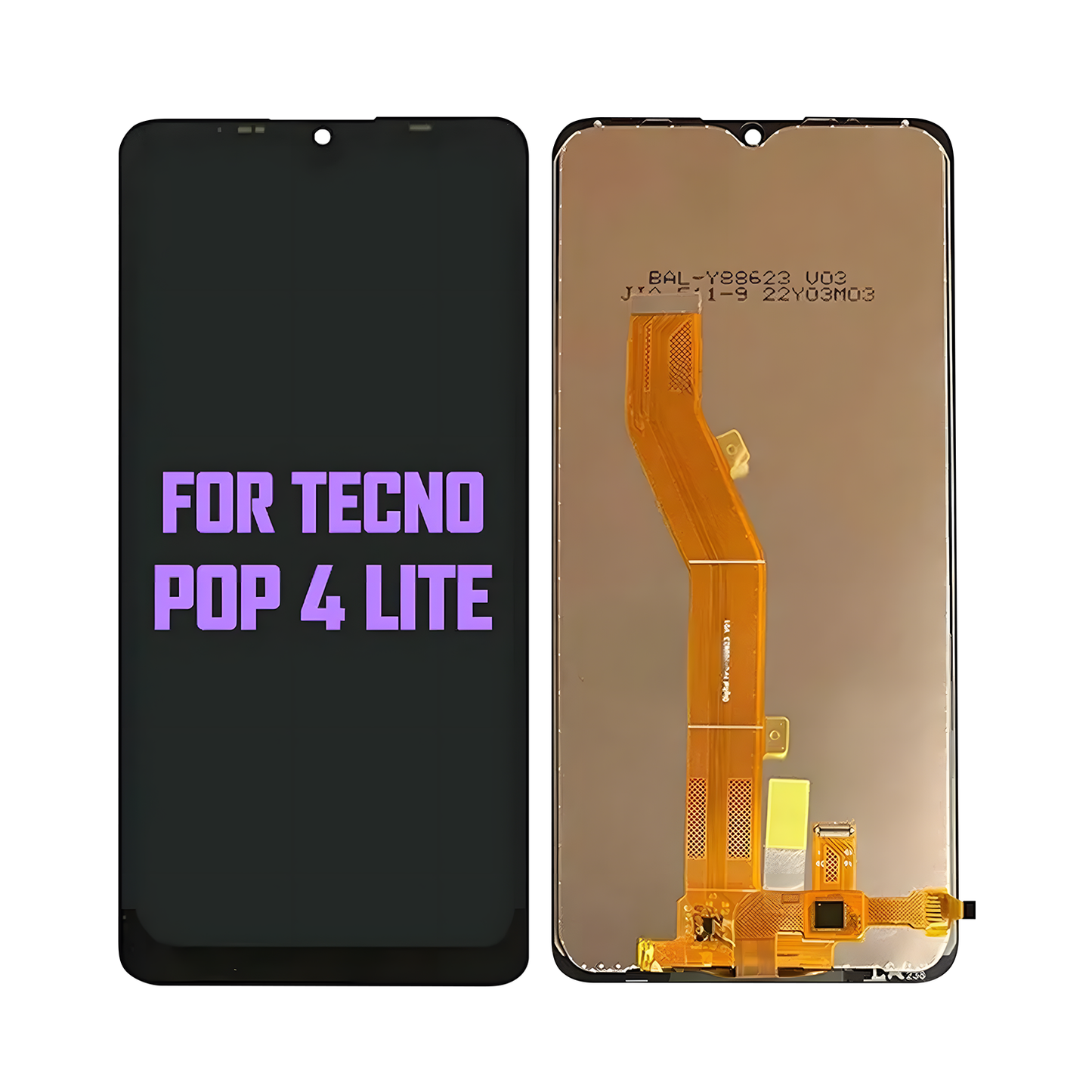 Orignal For INFINIX POP 4 LITE LCD Digital Touch Screen Display Assembly for Replacement Accessory Installation