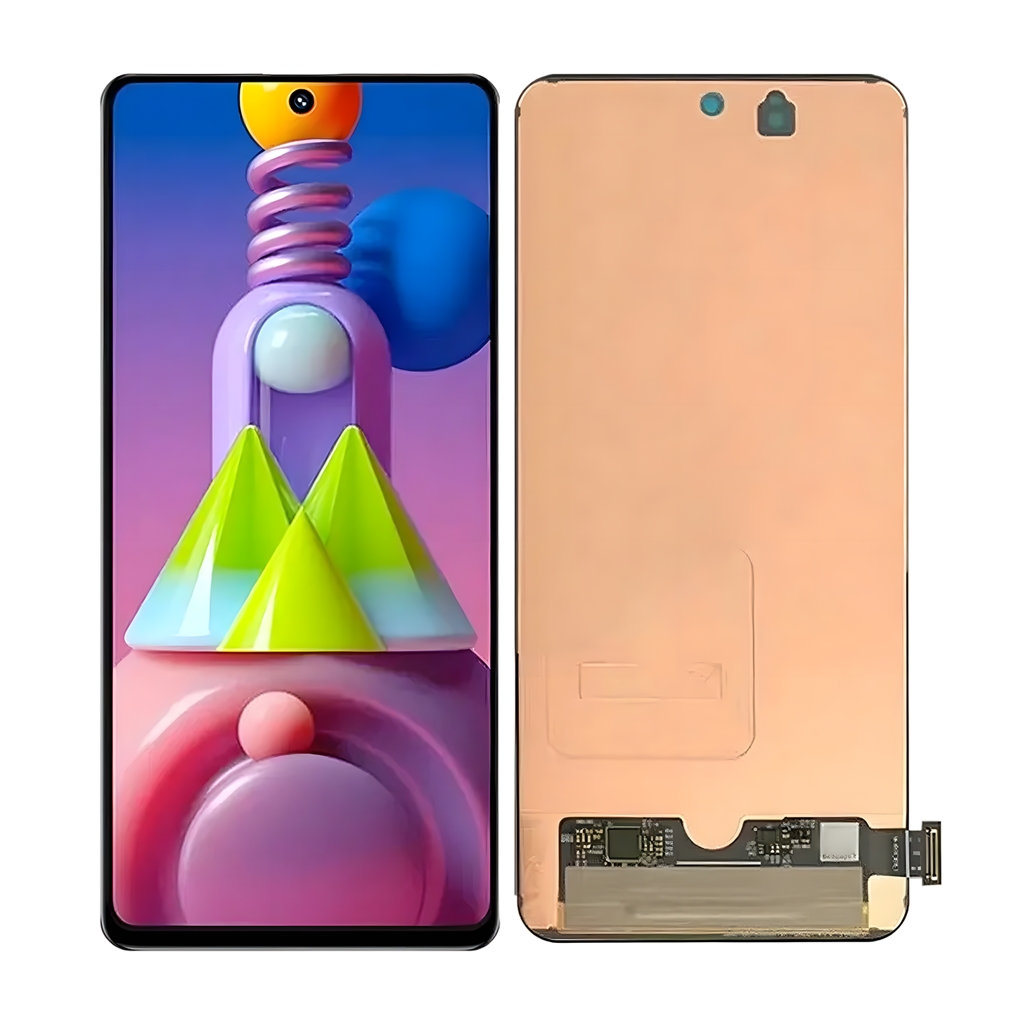 ?Original For Samsung M51 OLED WITH FRAME  LCD Screen Replacement Tool Set - Digital Touch Display Assembly Kit with Installation Accessories