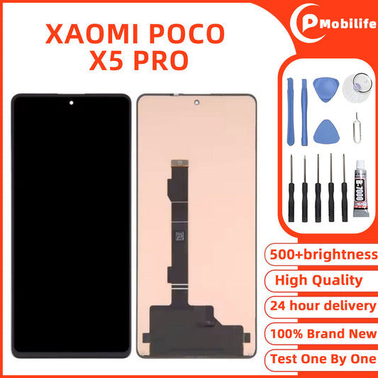 Orignal For XIAOMI POCO X5 PRO LCD Digital Touch Screen Display Assembly for Replacement Accessory Installation
