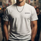 High Street Retro Grey Washed Distressed Embroidered T-Shirt Men's Women's Suede Print Heavyweight Oversize Loose Fit Unisex Couple Streetwear Tee